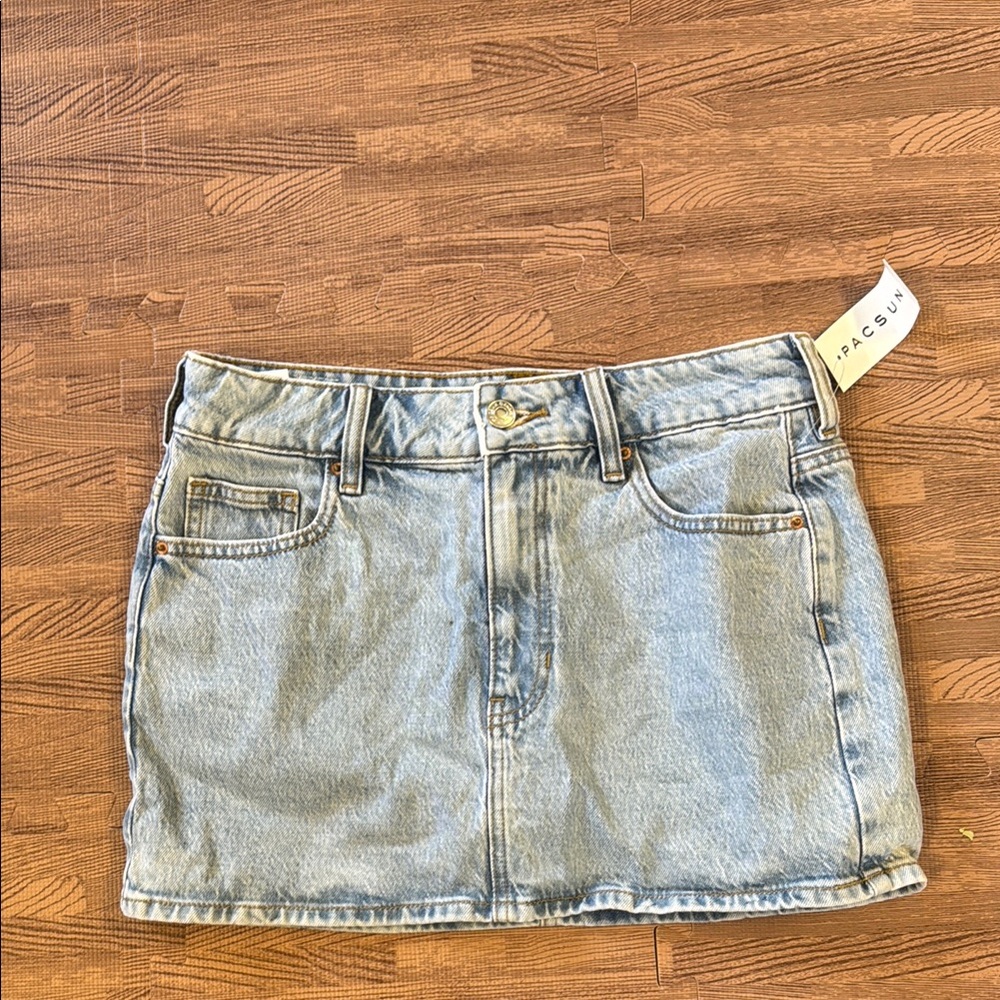 PACSUN MINI JEAN SKIRT NEW WITH TAGS SIZE 26